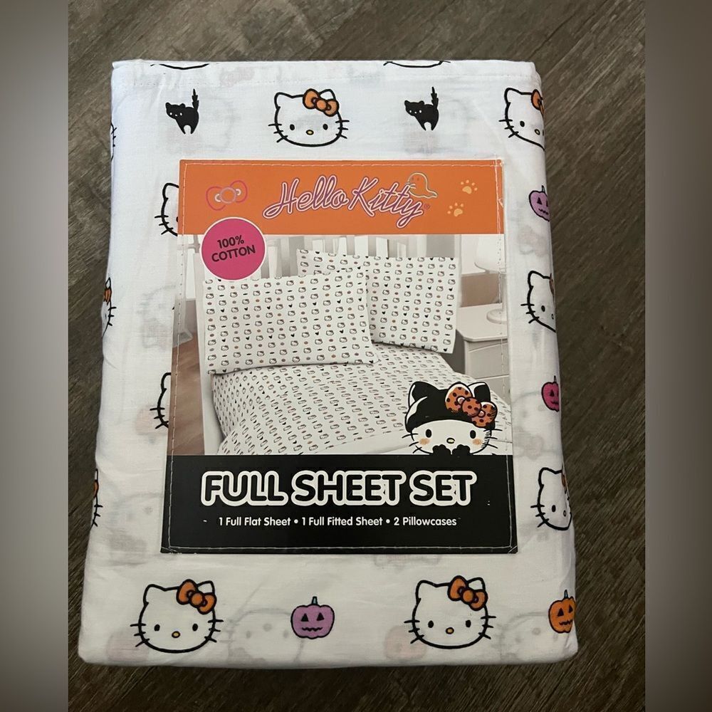 Hello Kitty‎ Halloween Full Size Sheet Set